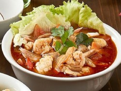 Tom Yum Soup Seafood