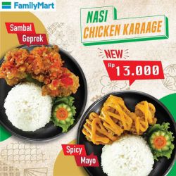Promo FamilyMart Nasi Chicken Kaarage - 13k