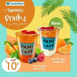 Promo FamilyMart Summer Drinks - 10k