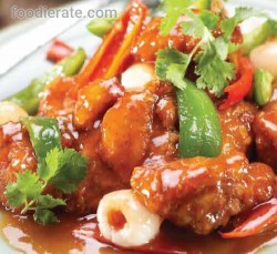 Fried Chicken With Longan Sauce