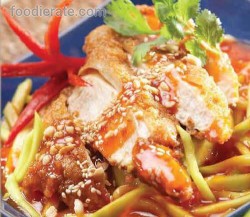 Fried Chicken Manggo Sauce