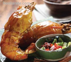 Grilled Jumbo Prawn Pantai Selatan (Harga Per 2 Ekor)