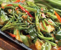 Kangkung Balachan Hot Plate