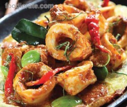 Squid Omelette Pulau Seribu