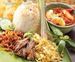 Malacca Nasi Lemak ( Rendang )