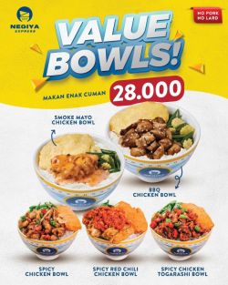 Promo Negiya Express Value Bowl - 28k
