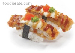 Chicken Katsu Cheese Sushi
