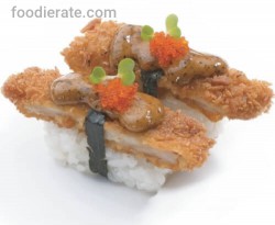 Chicken Katsu Black Pepper Sushi