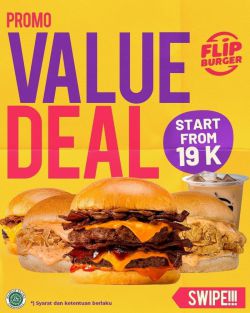 Promo Flip Burger