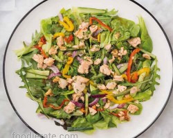 Roasted Salmon Salad