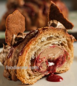 Hazelnut & Raspberry Croissant