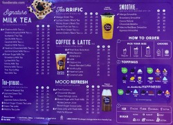 Daftar Harga Menu Chatime