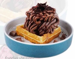 Ice Cream Noodle Waffle Chocolate Tobleron Zangrandi Grande