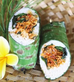 Nasi Uduk Bakar Ayam Suwir