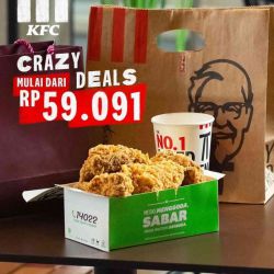 Promo KFC Crazy Deals - 59k
