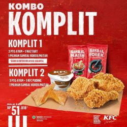 Promo KFC Kombo Komplit - 51k