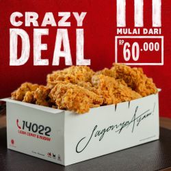 Promo KFC Crazy Deal - 60k