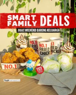 Promo KFC Smart Family Deal - 107k Gratis Mainan