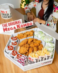 Promo KFC The Original Mega Kombo - 240k
