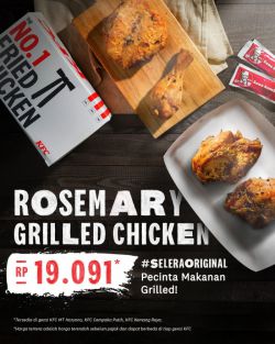 Promo KFC Rosemary Grilled Chicken - 19k