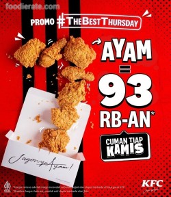 Promo KFC Hari Kamis