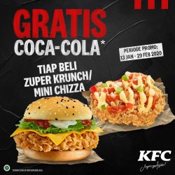 Promo KFC - Free Coke