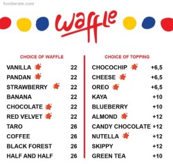 Daftar Harga Menu Eggo Waffle