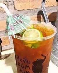 Dum Dum Honey Lime Black Tea Dum Dum Thai Drinks