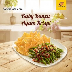 Baby Buncis Ayam Krispi