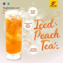 Iced Peach Tea Bakmi GM