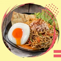 Mie Bangcad Pedas Manis