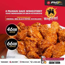 Promo Pizza Hut Delivery (PHD) Wingstreet - 46k