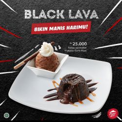 Promo Pizza Hut Black Lava - 25k