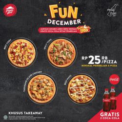 Promo Pizza Hut Fun December - 25k