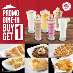 Promo Pizza Hut Dine In Beli 1 Minuman Gratis 1 Dessert