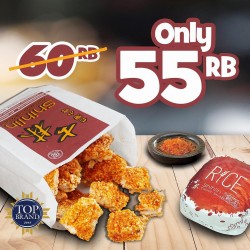 8% Diskon Paket Hot Combo XXL Crispy Chicken