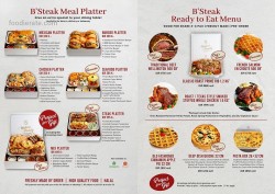 Daftar Harga Menu B'Steak Grill & Pancake