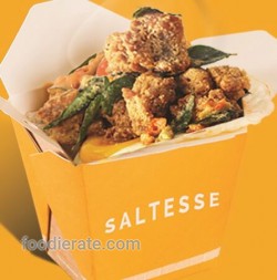 Salted Egg Chicken Rice Saltesse