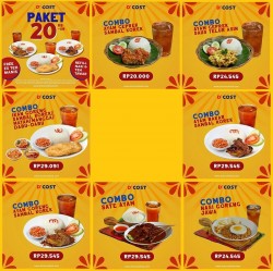 Rp 20 Rb Paket Makan Hemat D'Cost