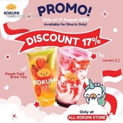 Promo Merdeka Kokumi - 17%