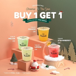 Promo Xmas Yuzuki Tea Buy 1 Get 1