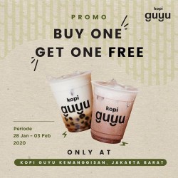 Promo Kopi Guyu - Buy 1 Get 1 Free