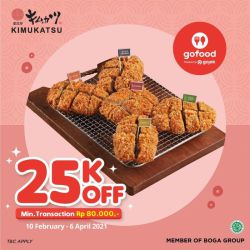 Promo Kimukatsu Gofood - 25k Off