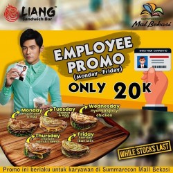 Promo Liang Sandwich Bar