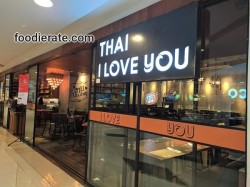 Lokasi Restoran Thai I Love You di Central Park Mall