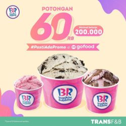 Promo Baskin Robbins Go Food - 60k