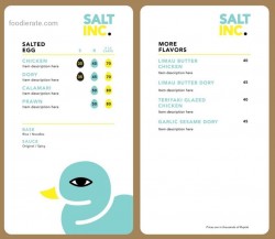 Daftar Harga Menu Salt Inc.