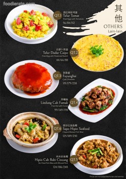 Daftar Harga Menu Foek Lam Restaurant