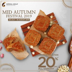 Promo Imperial Kitchen Mooncake Diskon 20%