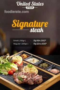 Daftar Harga Menu Steak 21